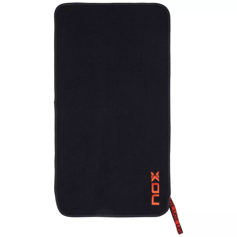 Nox Handtuch Schwarz / Rot