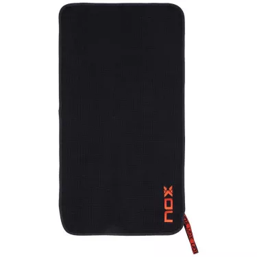 Nox Handtuch Schwarz / Rot