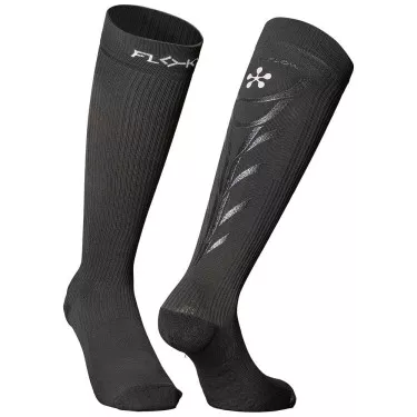 Floky Padel Flow Premier Padel Recovery-Socken Schwarz