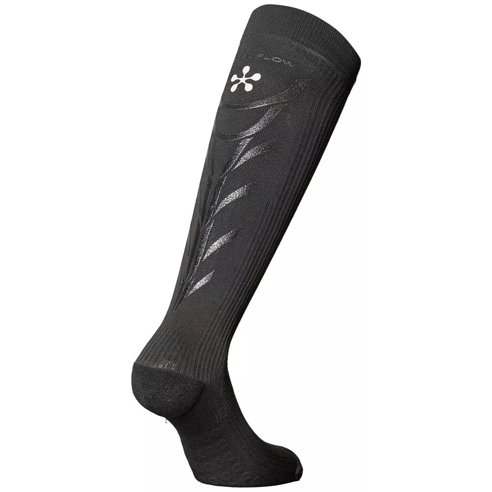 Floky Padel Flow Premier Padel Recovery-Socken Schwarz