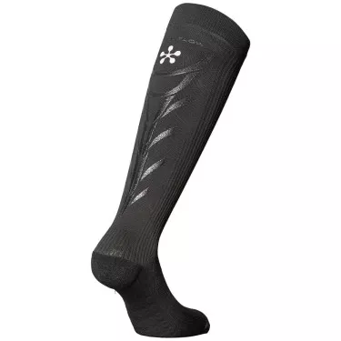 Floky Padel Flow Premier Padel Recovery-Socken Schwarz