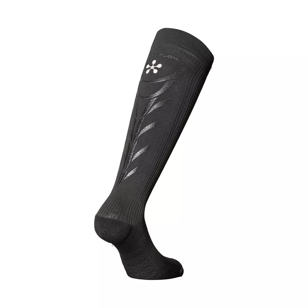 Floky Padel Flow Premier Padel Recovery-Socken Schwarz