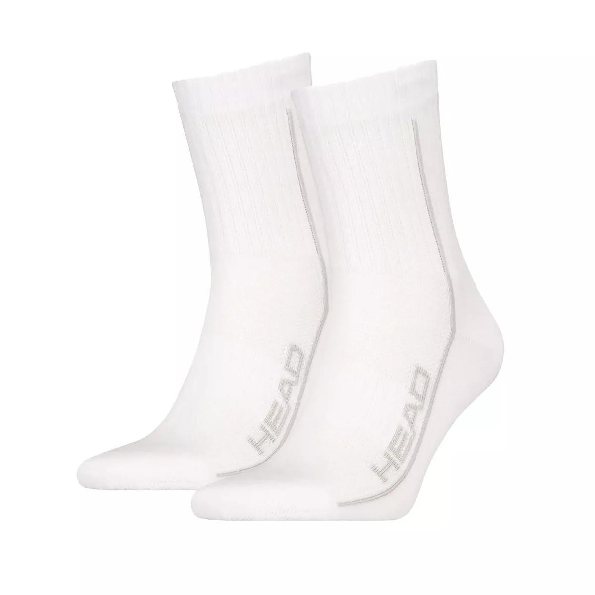 Head Performance Mi-Long Socken 2er-Pack Wei&szlig;