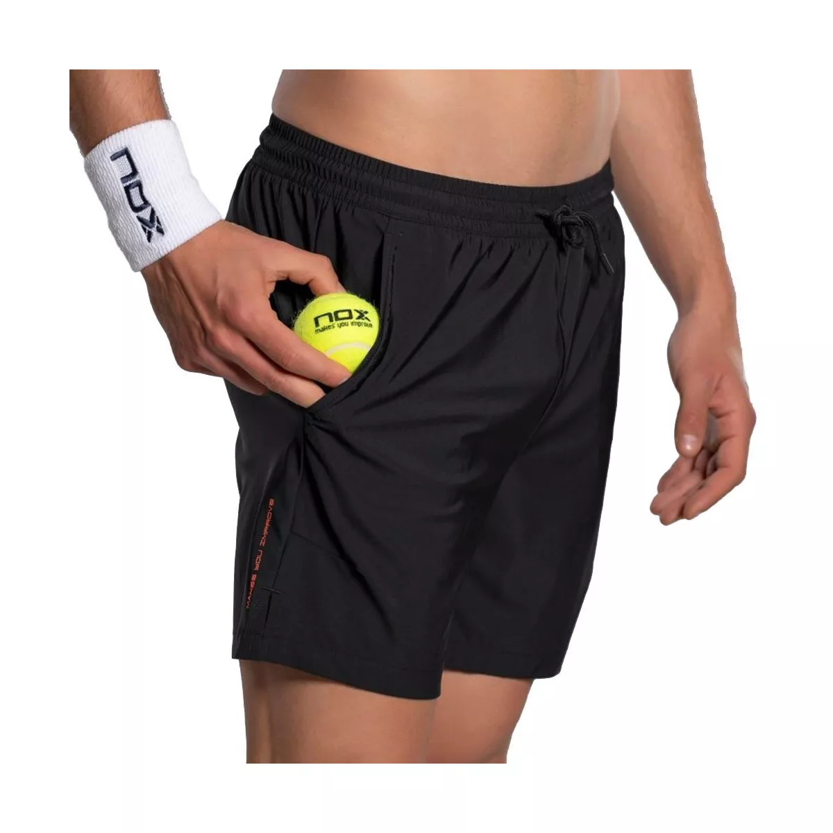 Nox Team Fit 26 Padel Shorts Schwarz