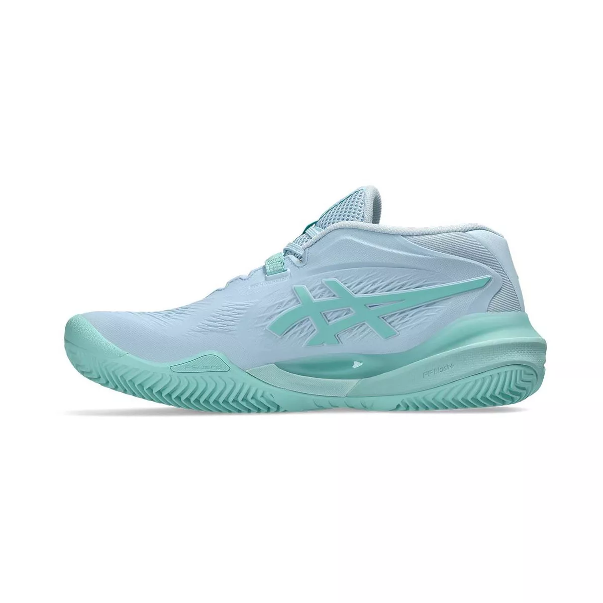 Asics Gel Resolution X Tennisschuhe Sandplatz Damen Pastellblau / Gr&uuml;n