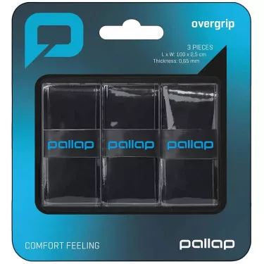 Pallap Overgrip Schwarz 3er-Pack