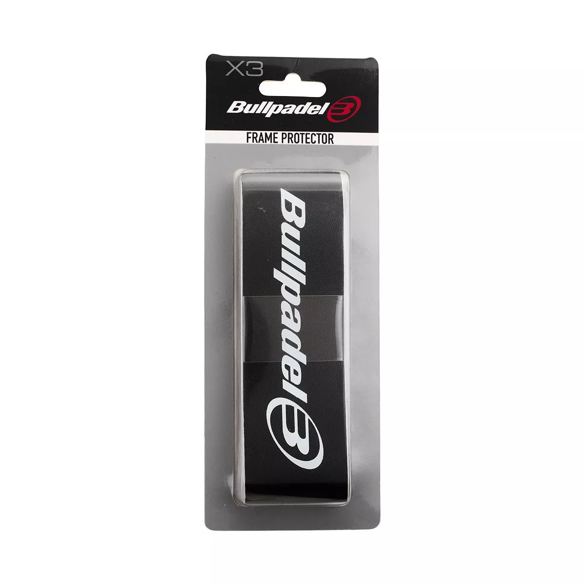 Bullpadel Frame Protector Schutzband Schwarz 3er-Pack