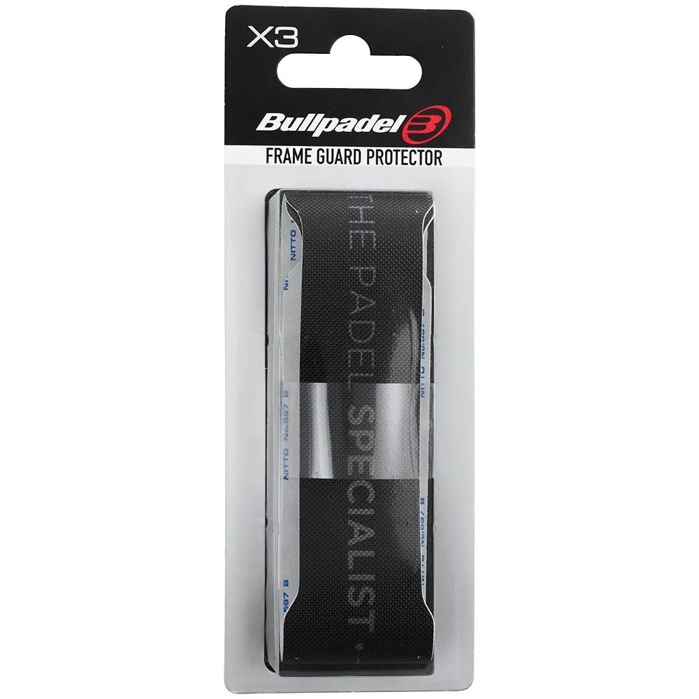 Bullpadel Frame Guard Schutzband Schwarz 3er-Pack