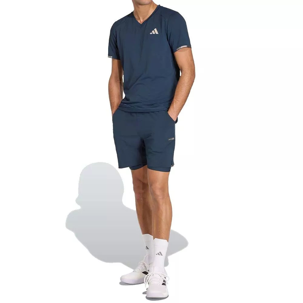 Adidas Pro FreeLift London T-Shirt Marineblau
