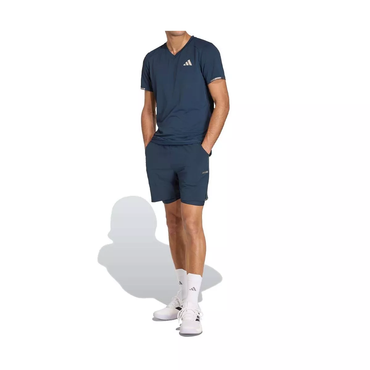 Adidas Pro FreeLift London T-Shirt Marineblau