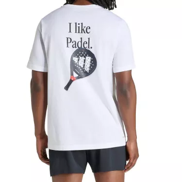 Adidas Padel Graphic T-Shirt Wei&szlig;