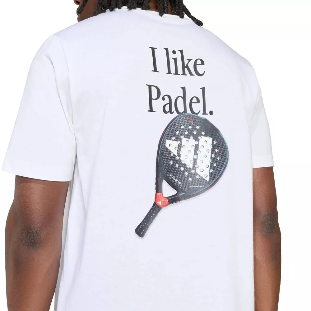 Adidas Padel Graphic T-Shirt Wei&szlig;