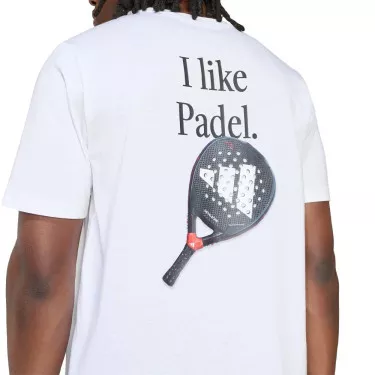 Adidas Padel Graphic T-Shirt Wei&szlig;