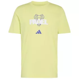 Adidas Padel Graphic T-Shirt Gelb
