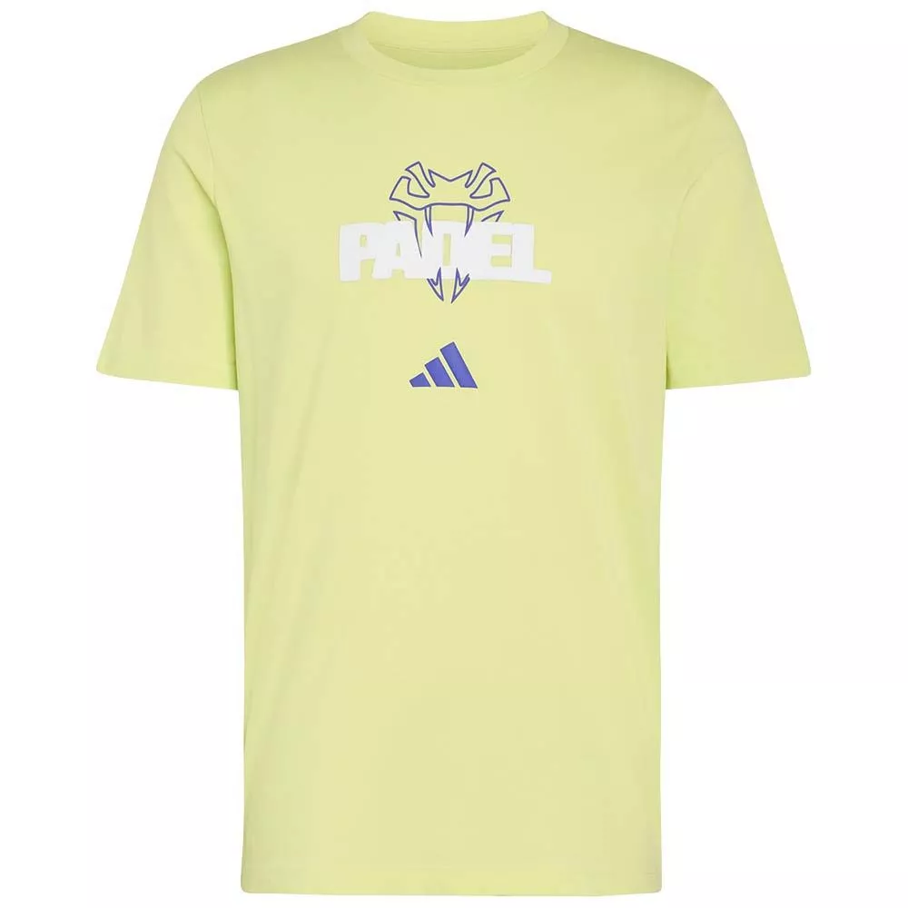 Adidas Padel Graphic T-Shirt Gelb