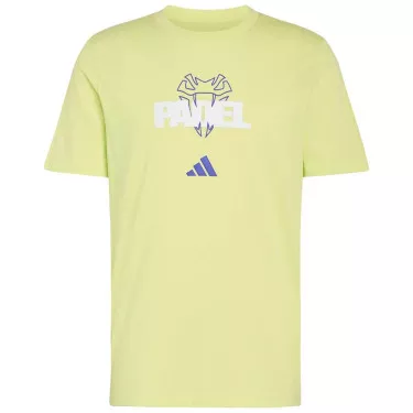 Adidas Padel Graphic T-Shirt Gelb