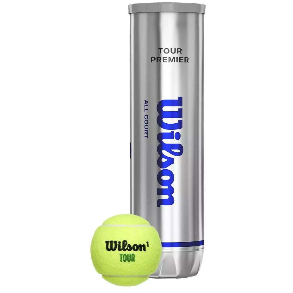 Wilson Tour Premier Tennisb&auml;lle 4er-Dose