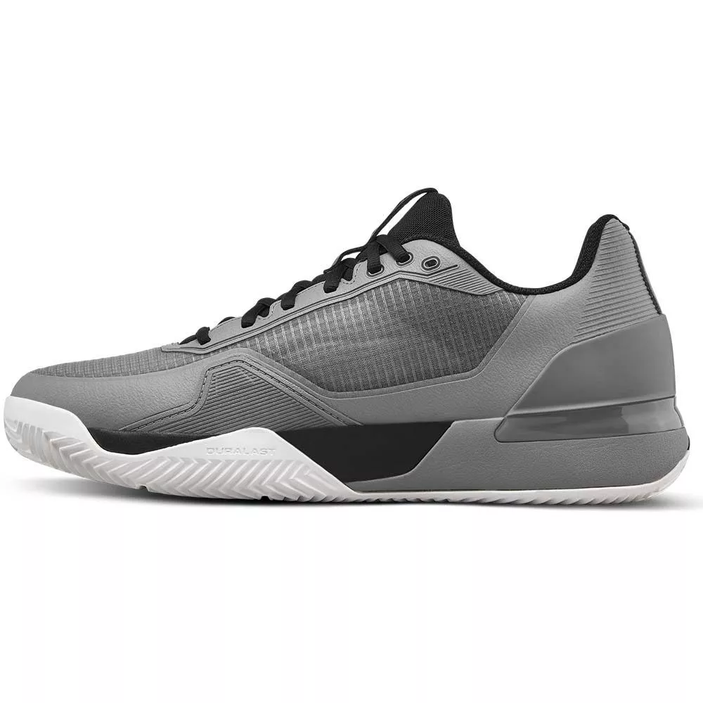 Wilson Rush Tour 5 Tennisschuhe Sandplatz Grau / Schwarz
