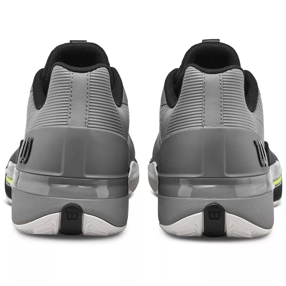 Wilson Rush Tour 5 Tennisschuhe Sandplatz Grau / Schwarz