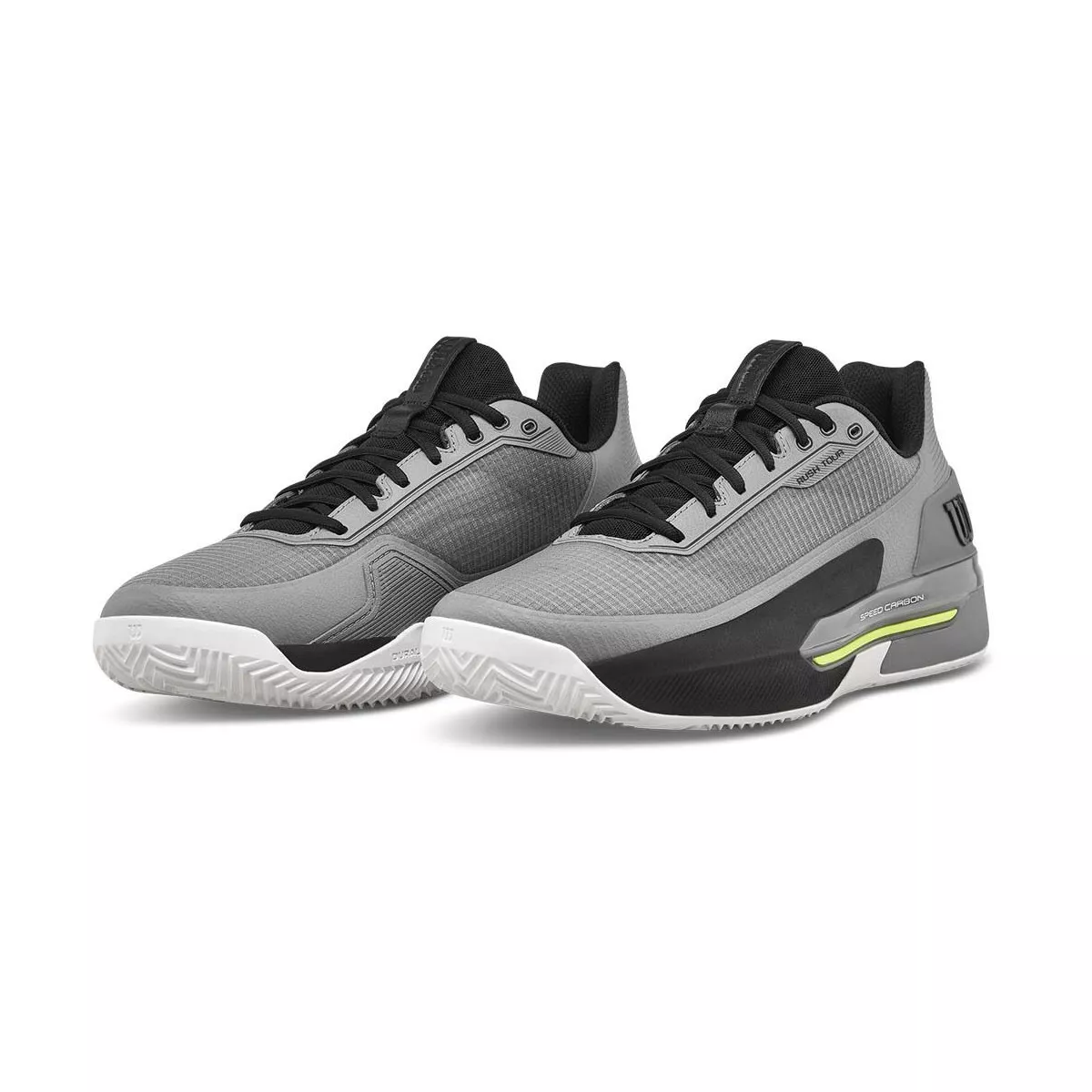 Wilson Rush Tour 5 Tennisschuhe Sandplatz Grau / Schwarz