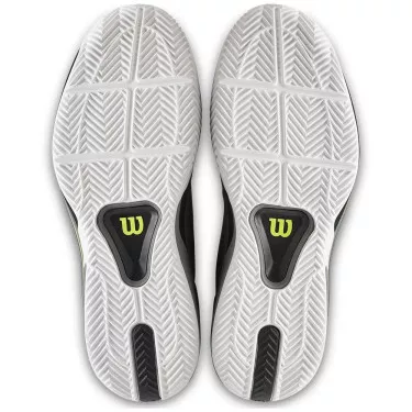 Wilson Rush Tour 5 Tennisschuhe Sandplatz Grau / Schwarz
