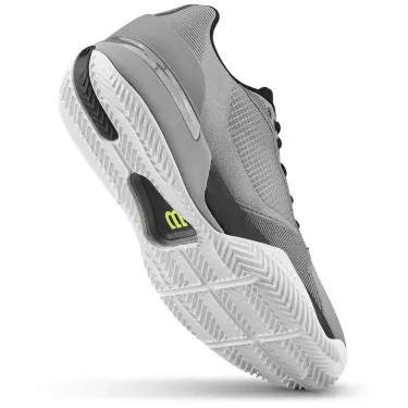 Wilson Rush Tour 5 Tennisschuhe Sandplatz Grau / Schwarz