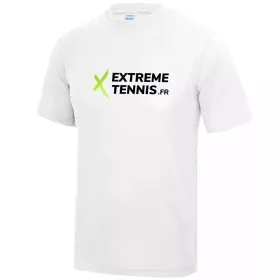 Extreme Tennis T-Shirt Wei&szlig;
