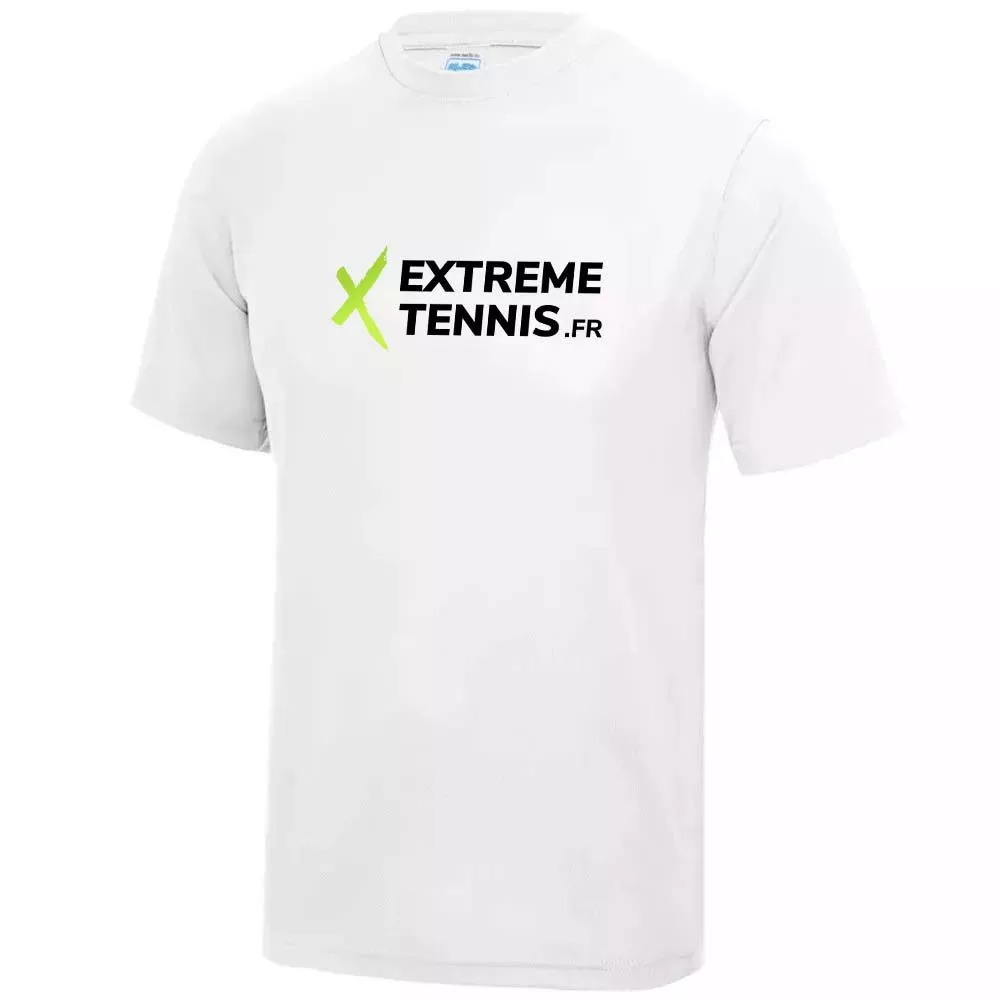Extreme Tennis T-Shirt Wei&szlig;