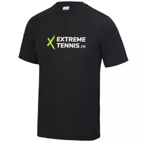 Extreme Tennis T-Shirt Schwarz