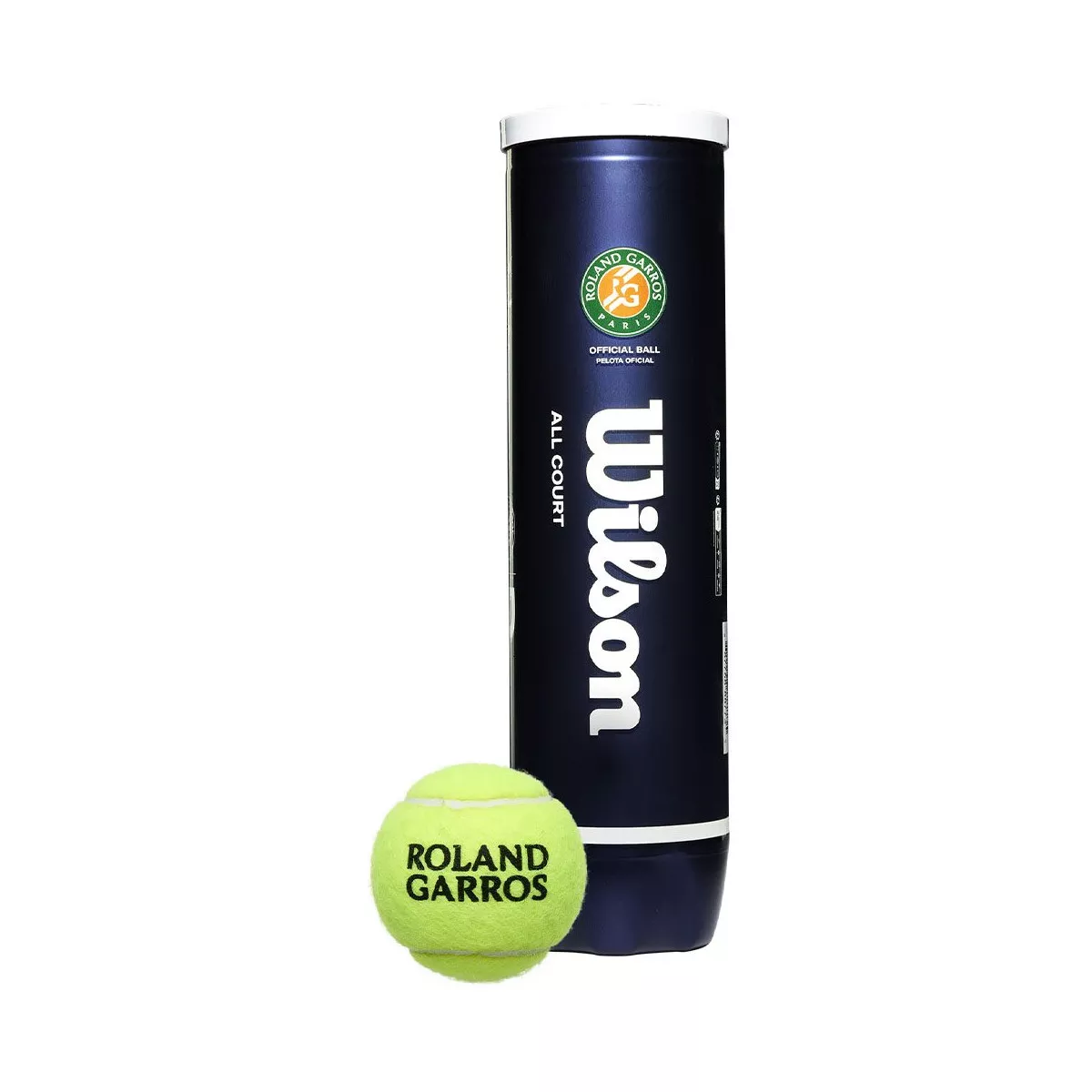 Wilson Roland Garros All Court Tennisb&auml;lle 4er-Dose