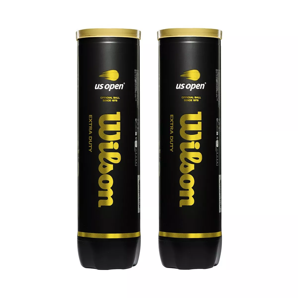 Wilson US Open Tennisb&auml;lle 2 x 4er-Dose