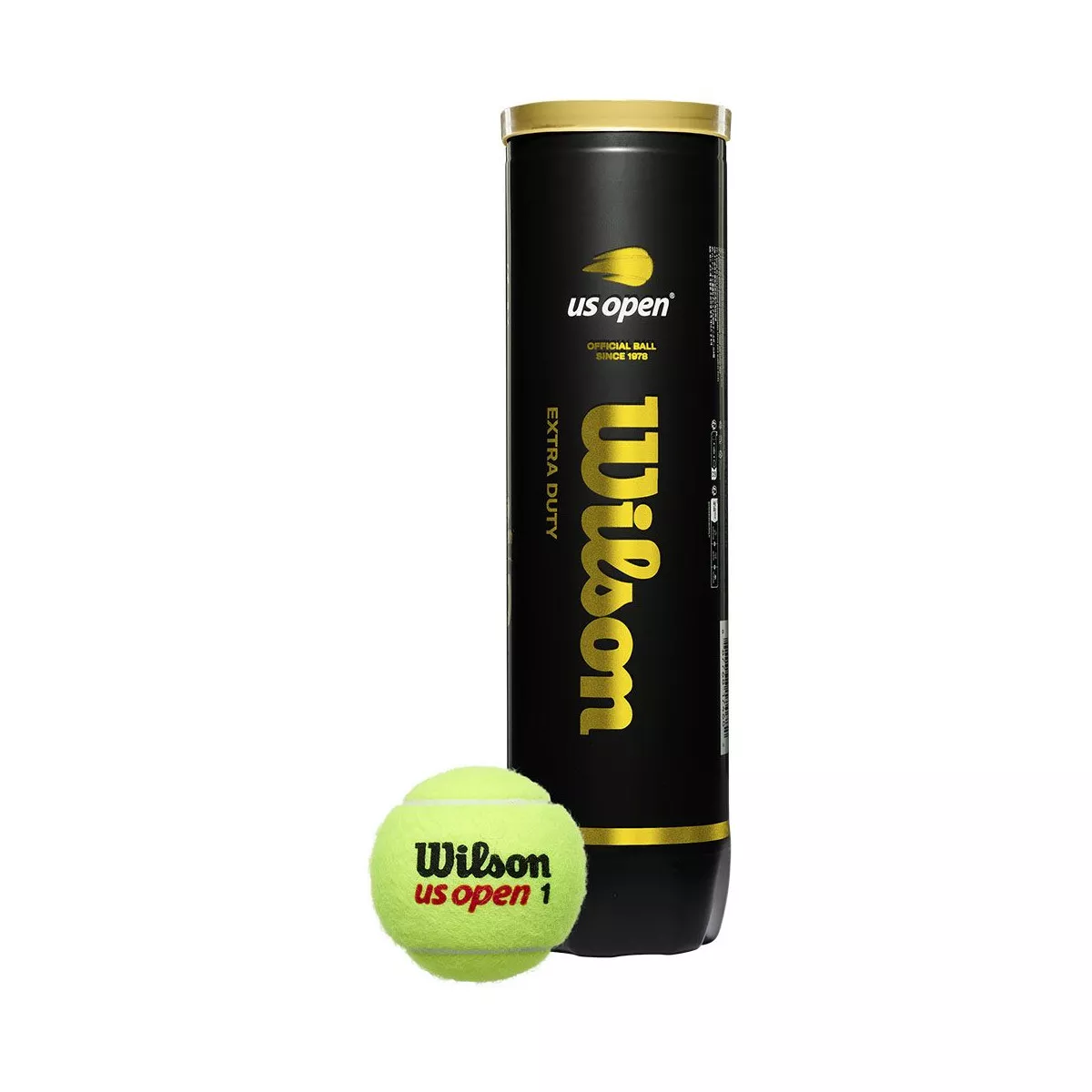 Wilson US Open Tennisb&auml;lle 4er-Dose
