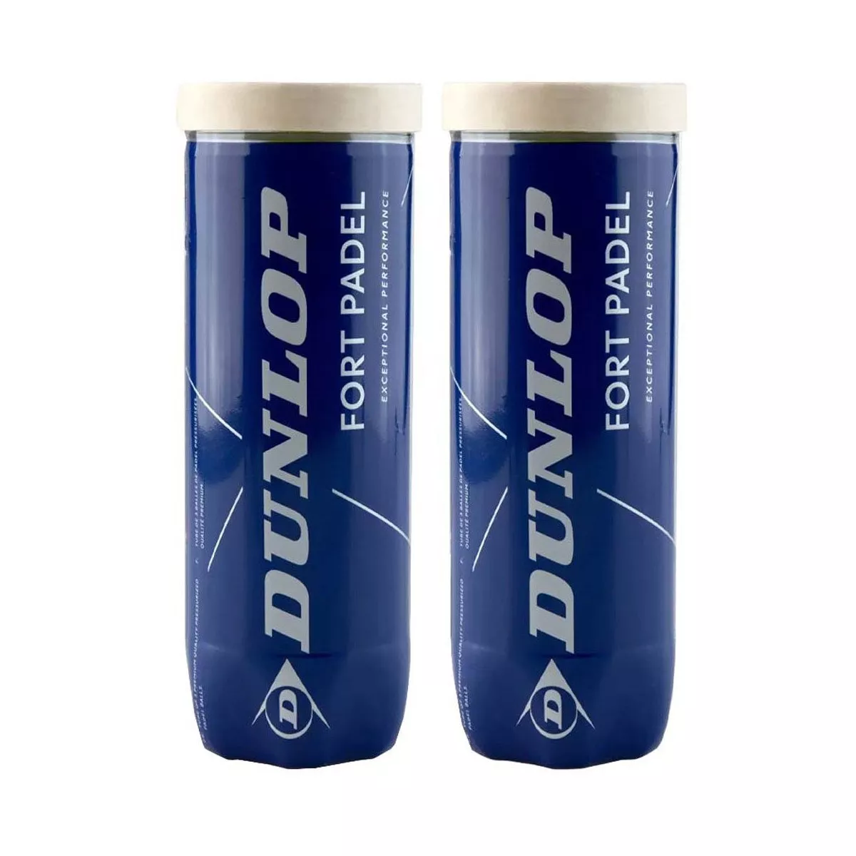 Dunlop Fort Padel Padelb&auml;lle 2 Dosen (je 3 B&auml;lle)