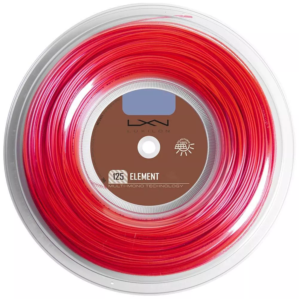 Luxilon Element Saitenrolle Rot 200 m
