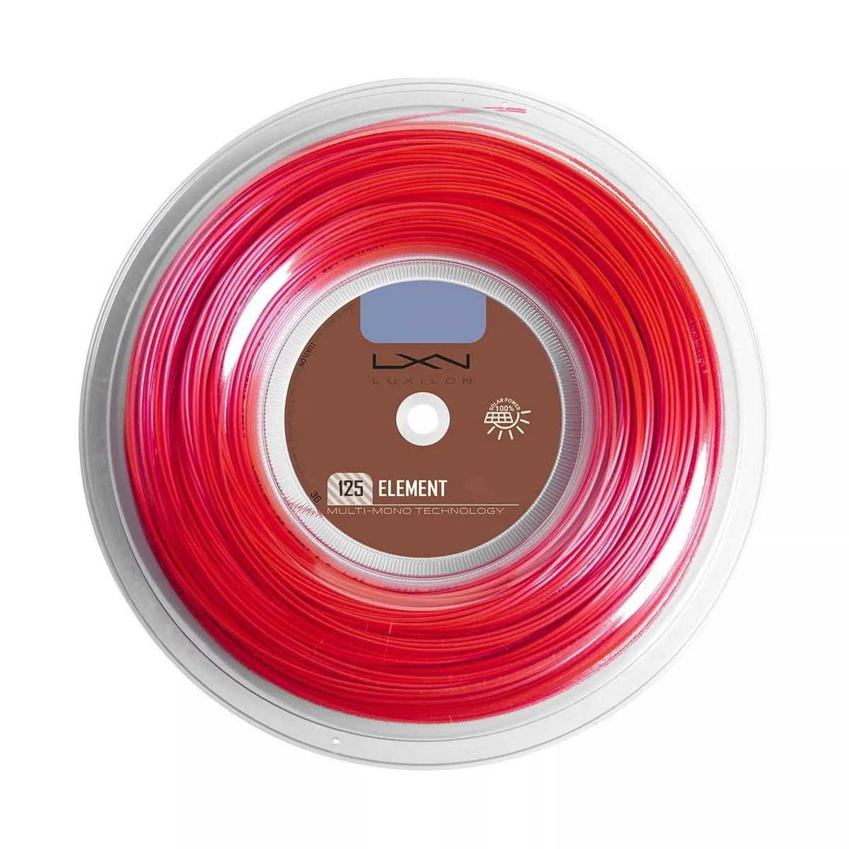 Luxilon Element Saitenrolle Rot 200 m