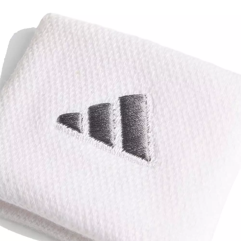 Adidas Schwei&szlig;b&auml;nder Wei&szlig; / Silber 2er-Pack