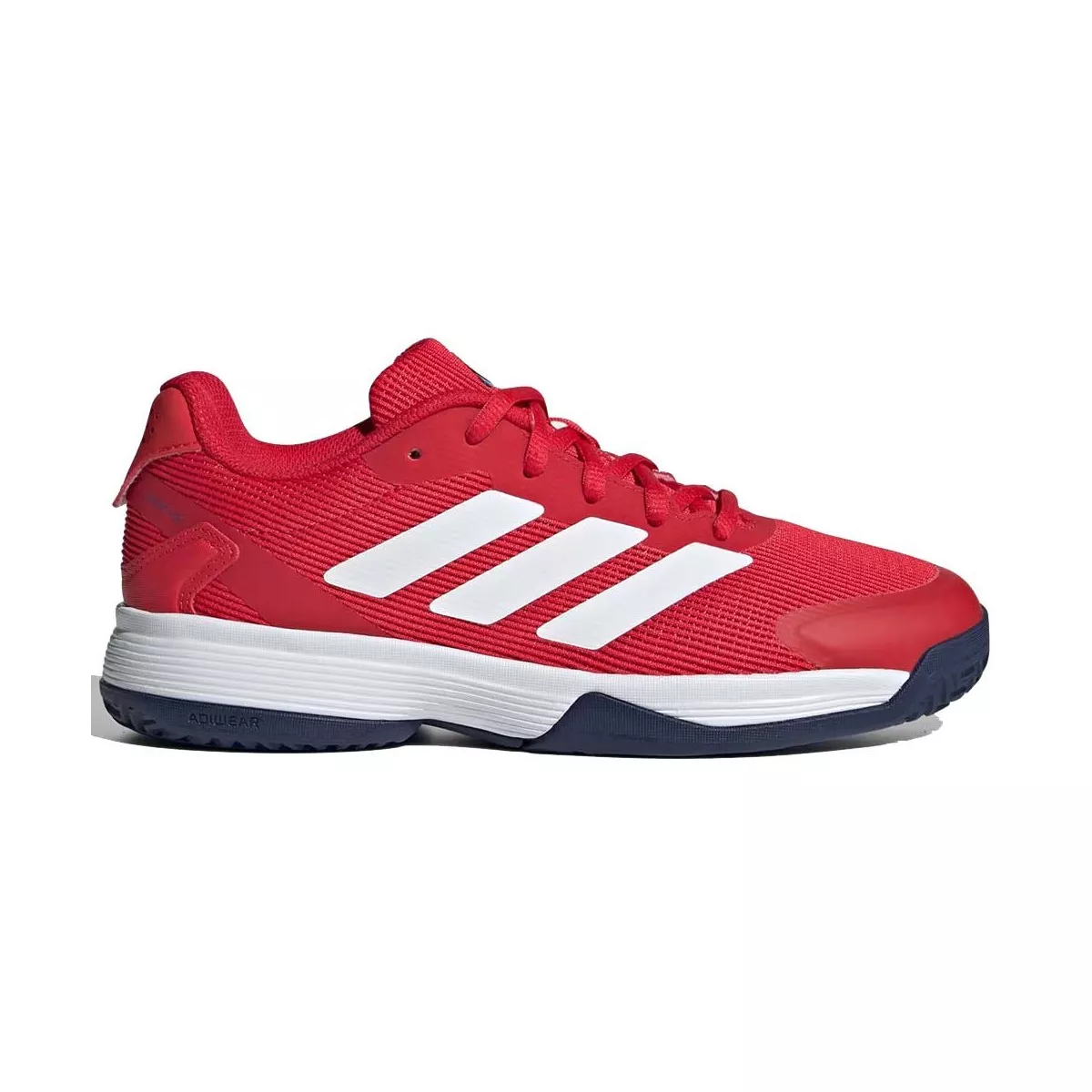 Adidas Ubersonic 5 Junior Tennisschuhe Rot / Wei&szlig; / Blau