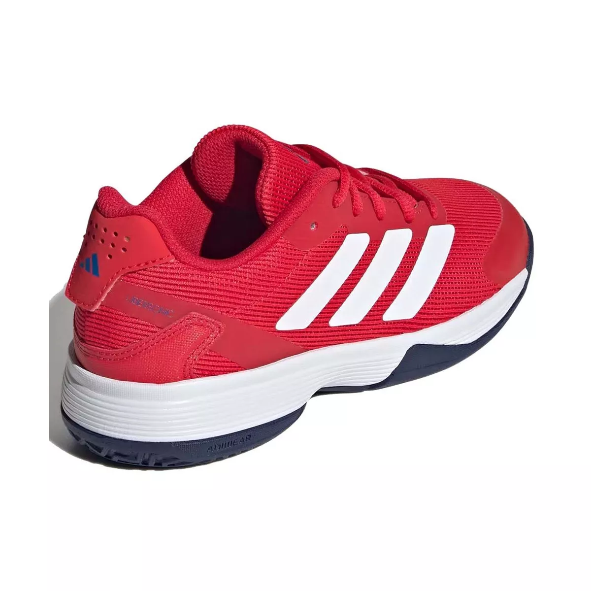 Adidas Ubersonic 5 Junior Tennisschuhe Rot / Wei&szlig; / Blau