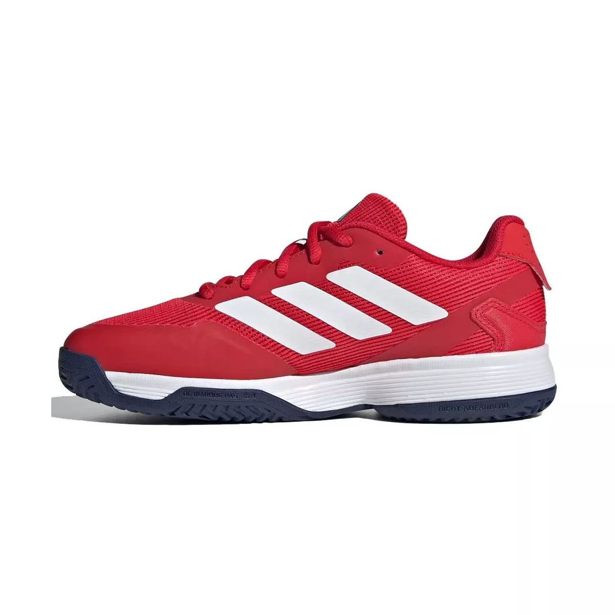 Adidas Ubersonic 5 Junior Tennisschuhe Rot / Wei&szlig; / Blau