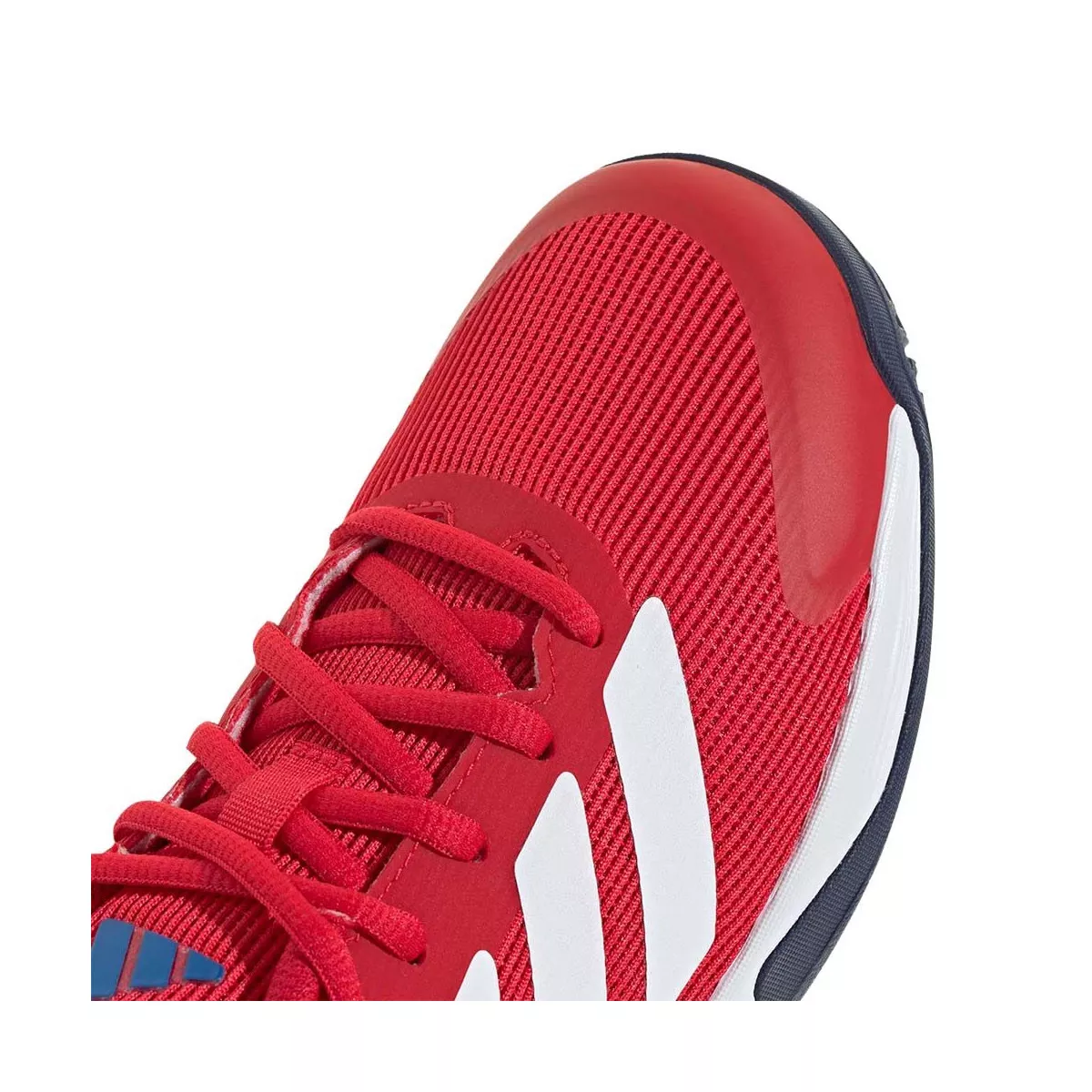 Adidas Ubersonic 5 Junior Tennisschuhe Rot / Wei&szlig; / Blau