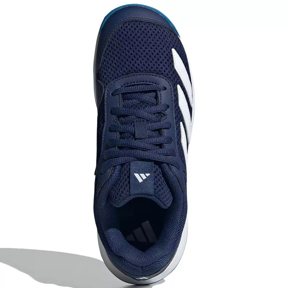 Adidas Courtflash Junior Tennisschuhe Dunkelblau