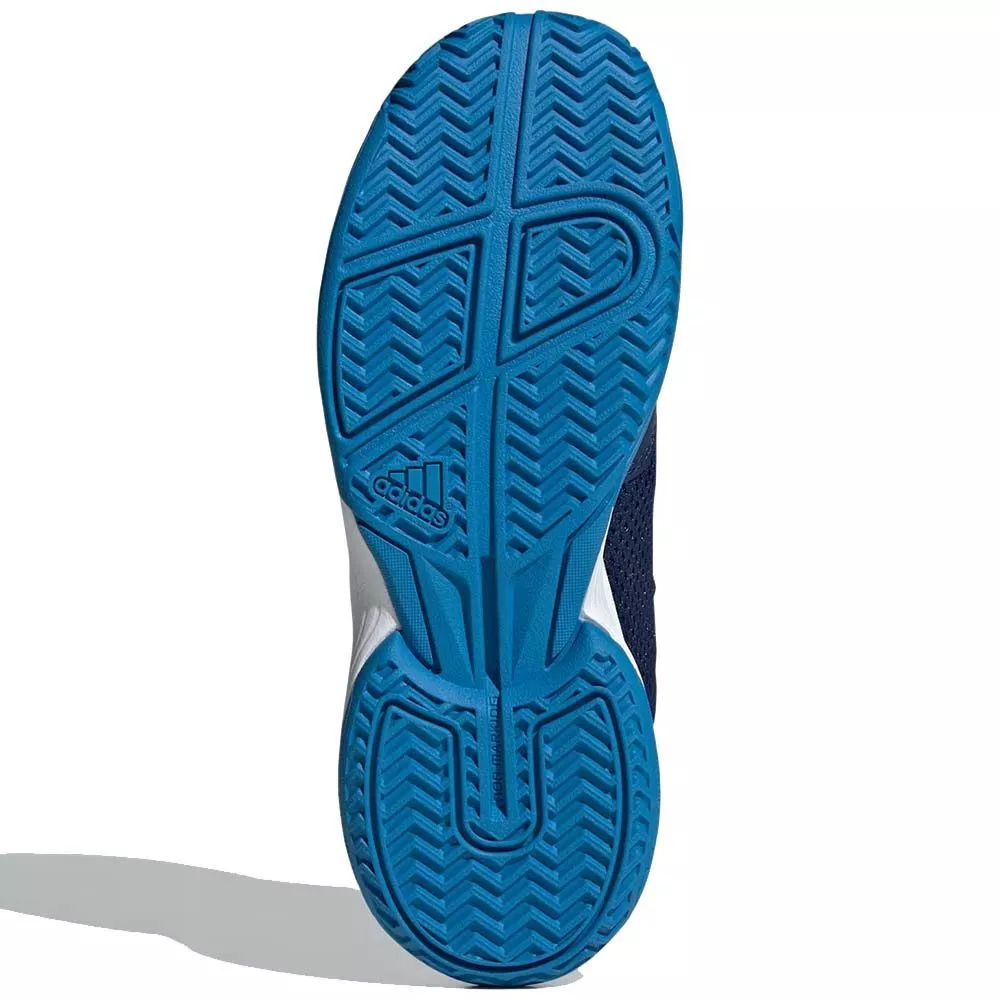 Adidas Courtflash Junior Tennisschuhe Dunkelblau