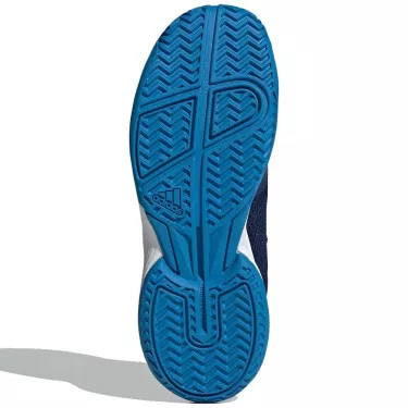 Adidas Courtflash Junior Tennisschuhe Dunkelblau