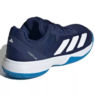 Adidas Courtflash Junior Tennisschuhe Dunkelblau