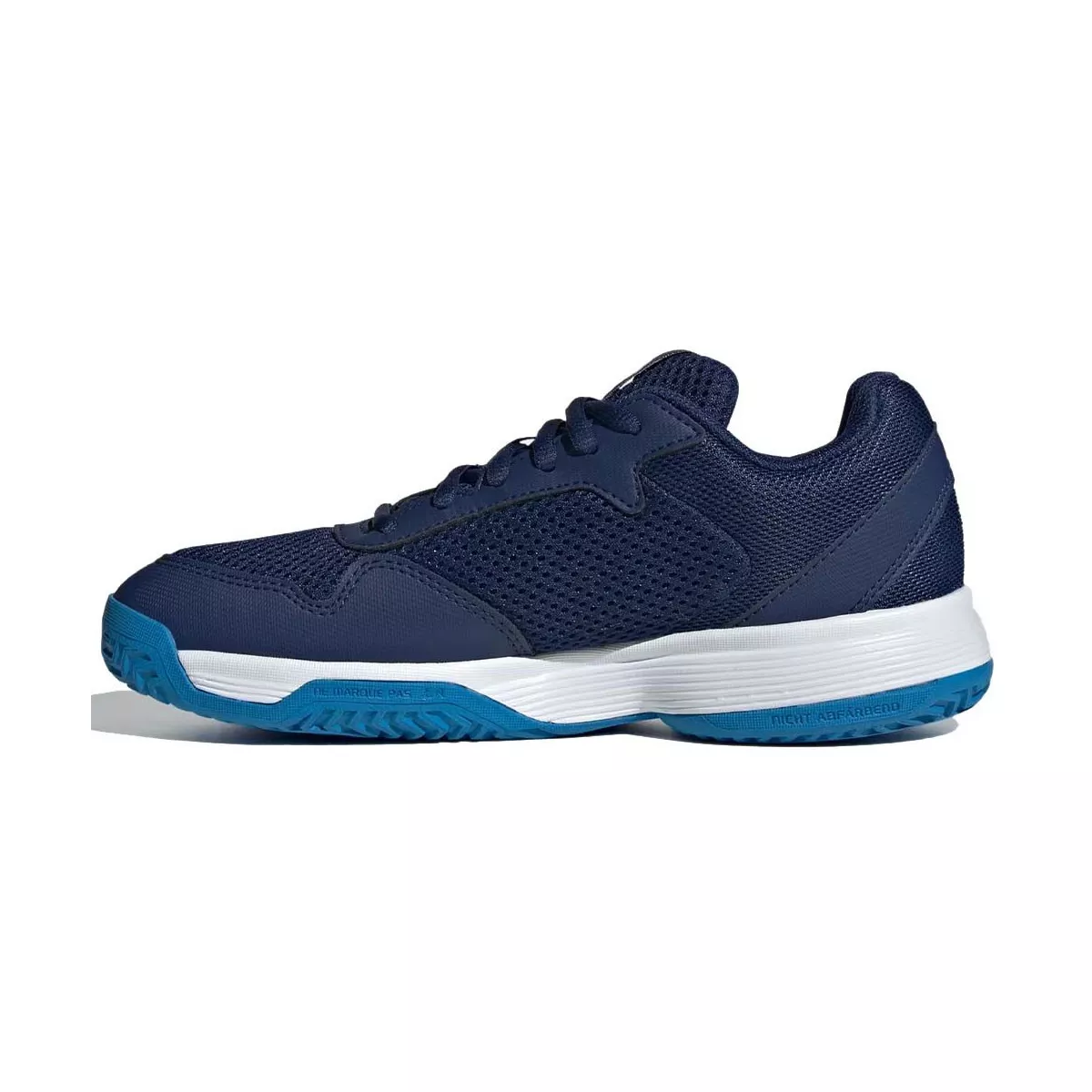 Adidas Courtflash Junior Tennisschuhe Dunkelblau