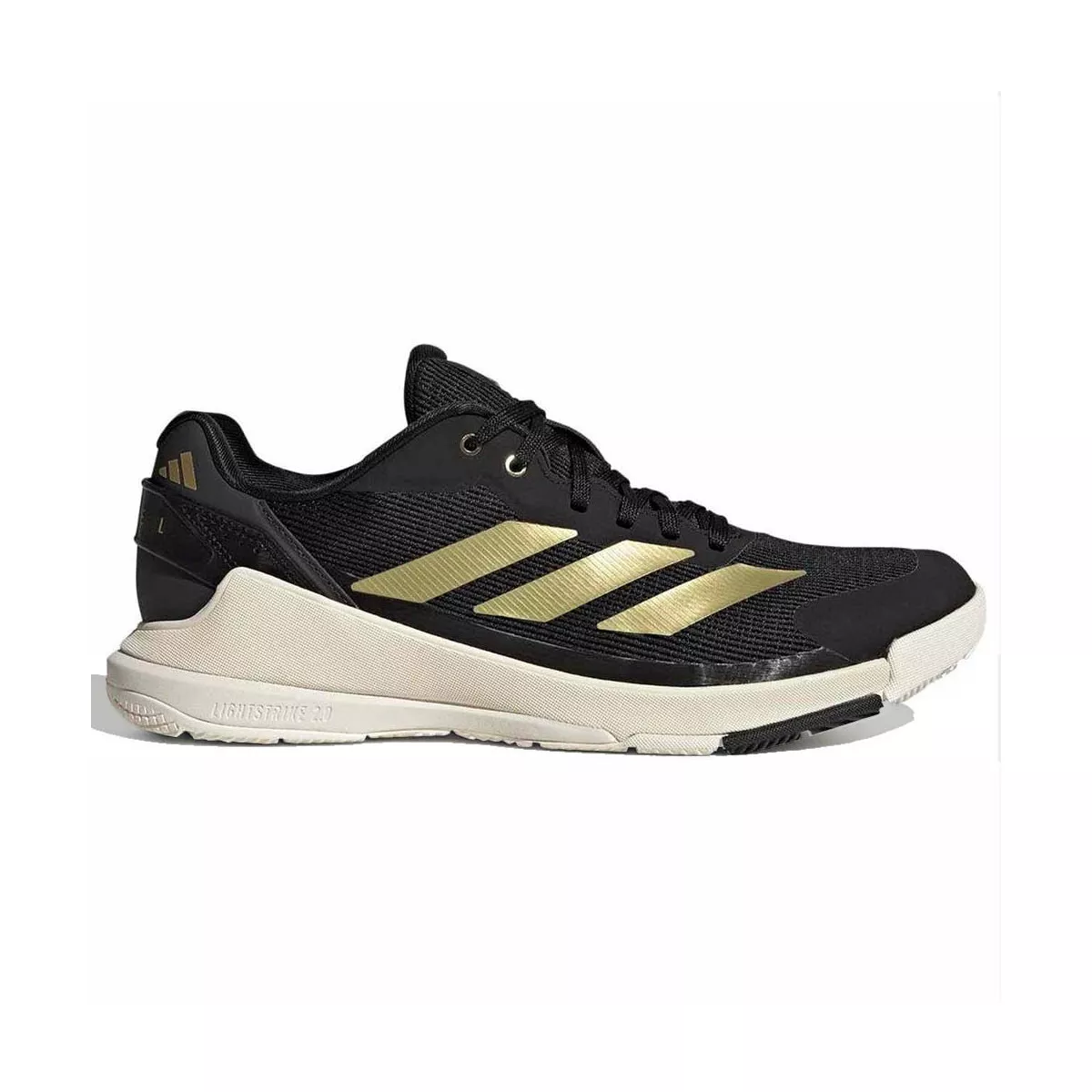Adidas Crazyquick LS Padelschuhe Schwarz / Gold