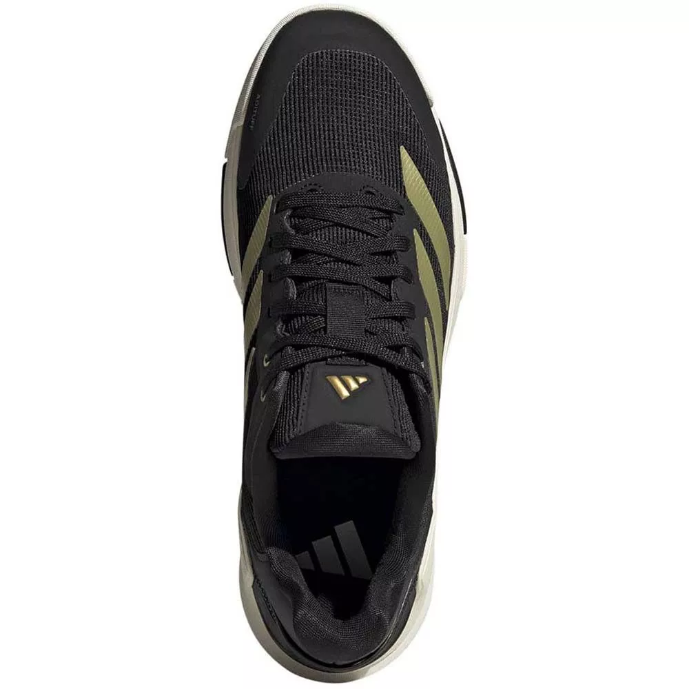 Adidas Crazyquick LS Padelschuhe Schwarz / Gold