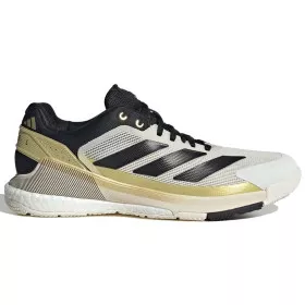 Adidas Crazyquick Boost Padelschuhe Wei&szlig; / Schwarz / Gold