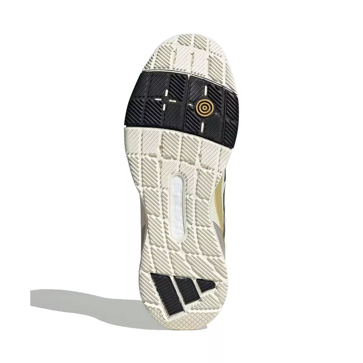 Adidas Crazyquick Boost Padelschuhe Wei&szlig; / Schwarz / Gold