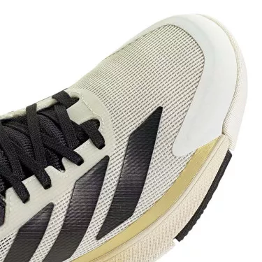 Adidas Crazyquick Boost Padelschuhe Wei&szlig; / Schwarz / Gold